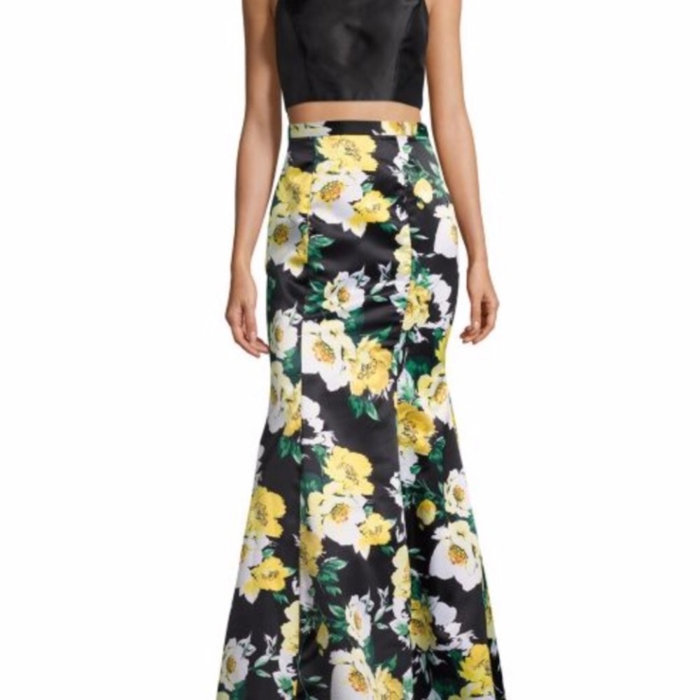Xscape satin 2 pieces dress